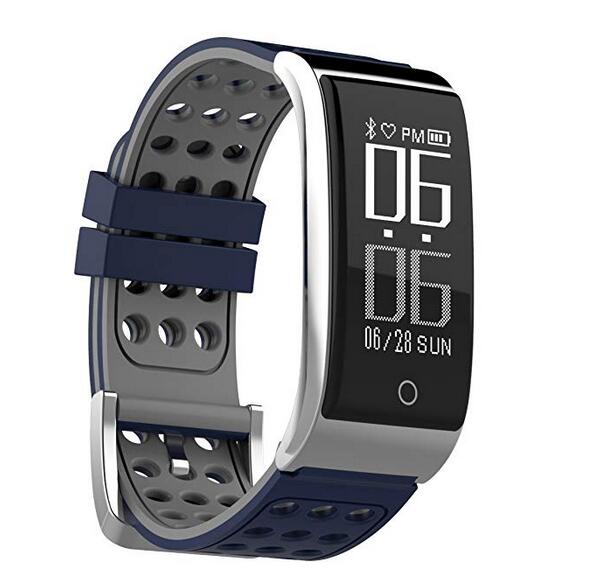 Anyasun Fitness Tracker, IP67 Waterproof ECG&PPG Heart Rate Blood Pressure Bracelet Sport Wristband  Activity Smart Watch for Android4.4/IOS8