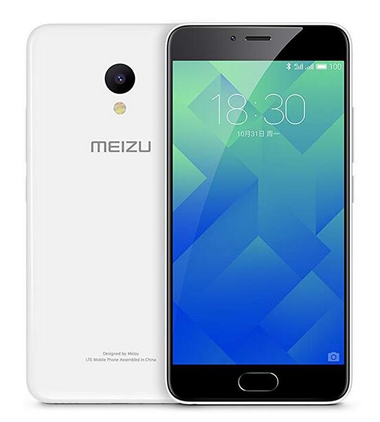 Meizu M5 / M611A (3GB, 32GB) 5.2 Inch, Mediatek MT6750 Octa Core 1.5 GHz, 3070mAh GSM & WCDMA & FDD-LTE (Glacier White)