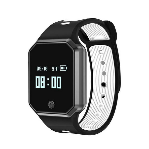 IP67 0.95 &quot;OLED smart Fitness armband Hartslag bloeddruk Activiteit tracker smart band Passometer sport polsband horloges